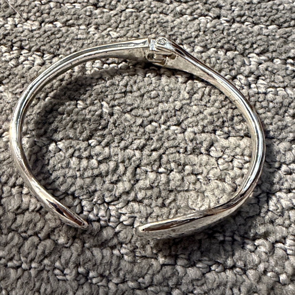 J Jill Silver Adjustable Cuff Bracelet - Picture 4 of 5